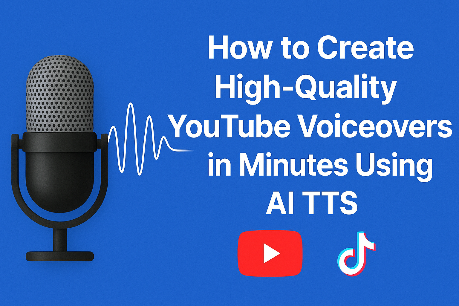 How to Create High-Quality YouTube Voiceovers in Minutes Using AI TTS